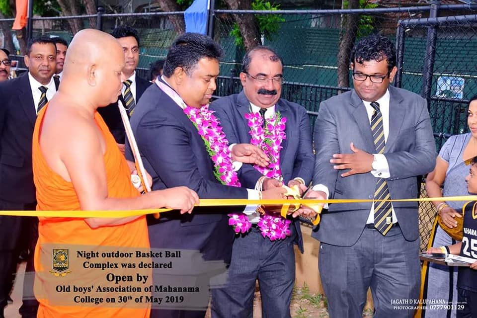 New Basketball Court Opening...!!